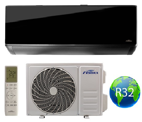 Fisher FSAIF-BL-121FE3 / FSOAIF-BL-121FE3 BLACK OKOSTELEFON VEZÉRLÉSSEL INVERTERES KLÍMA